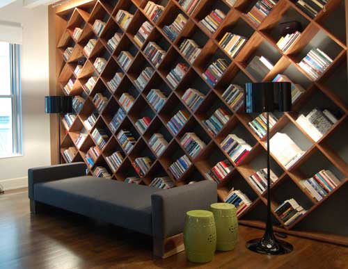 Industrialize advice preferable Modele de biblioteci moderne pentru living - Idei Amenjari Home Deco